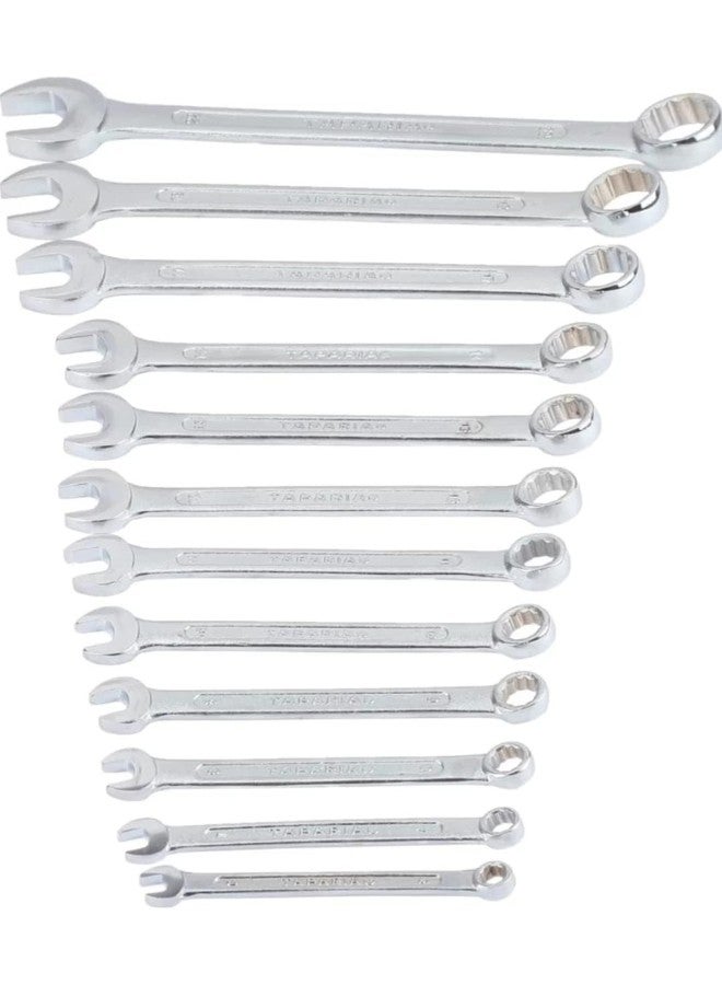 Taparia Combination Spanner Set 12pc Wrench Chrome Vanadium CSS12 - Image 3